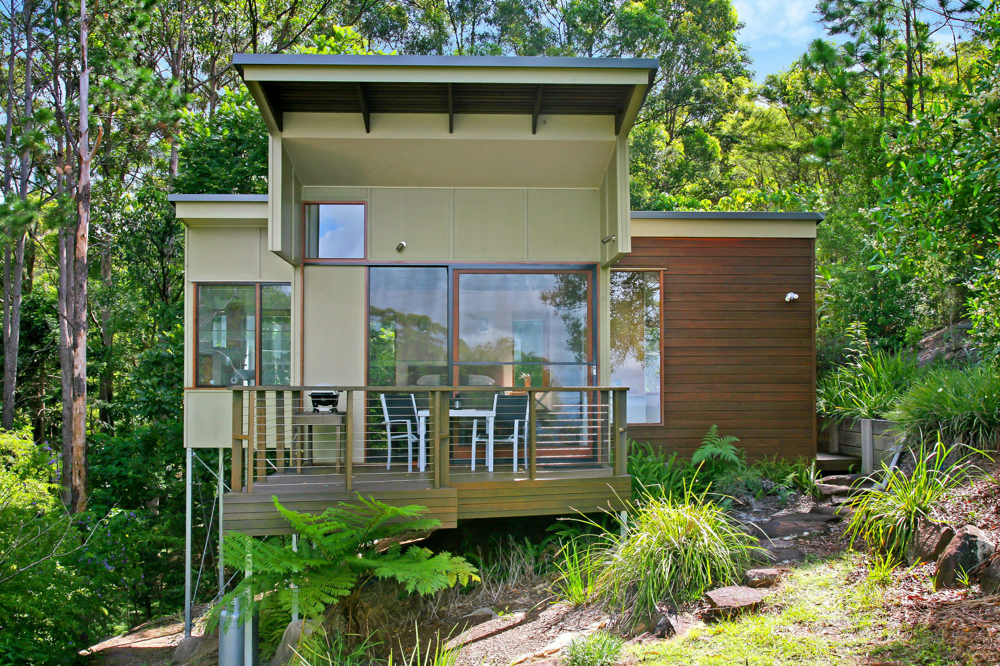 Montville Ocean View Cottages エクステリア 写真